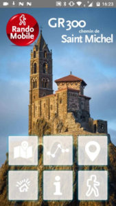 chemin de saint michel application randomobile