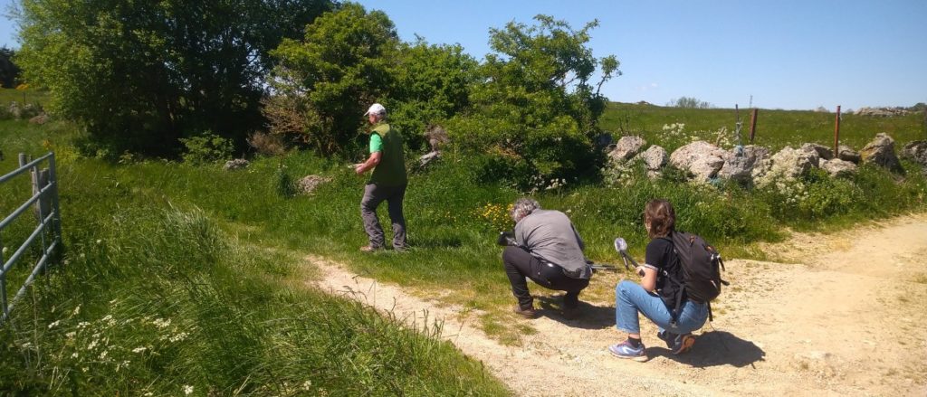 Tournage d'un reportage sur nos baliseurs