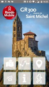 application randomobile chemin de saint michel - la couverture