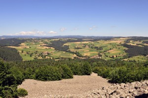 Coulée de lave de Bourrianne à Saint-Julien-d'Ance