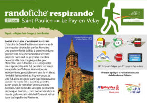 randofiche Saint Paulien Le Puy-en-Velay