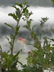 Joel_Letort_vue sur le château et la vallée de la Loire sur le GR3F (falaises du Bois de l'Emple) Lavoûte-sur-Loire.