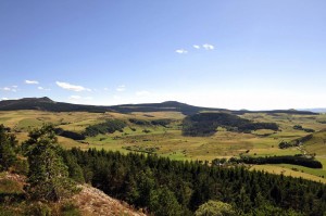 GR 7 du pilat aux cevennes chaudeyrolles Les Narces et le Mont Mézenc - C. Bertholet 