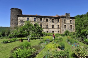 PEBRAC - Abbaye jardin - C. Bertholet